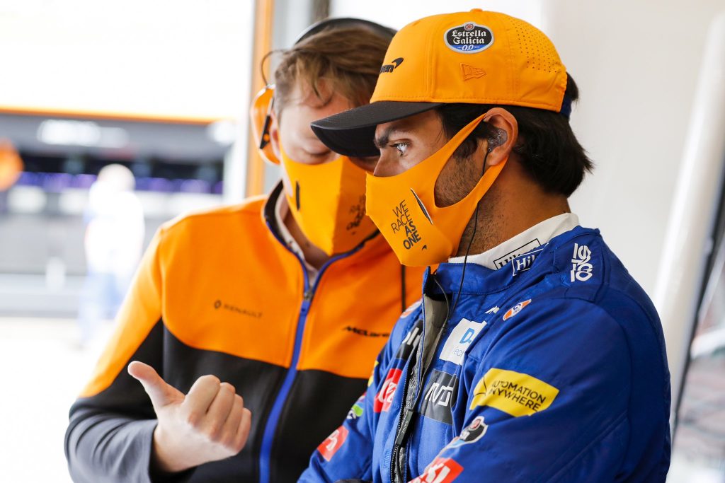 Carlos Sainz abandonne avant le départ du GP de Belgique