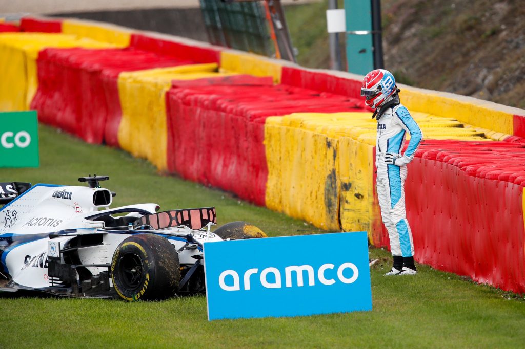George Russell remercie le Halo après le crash de Spa ce dimanche