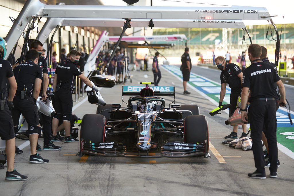 Mercedes s’est payé le luxe de réaliser « quelques expériences » ce vendredi en piste