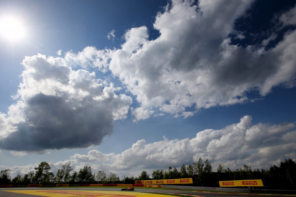 La pluie attendue ce week-end pour le GP de Belgique