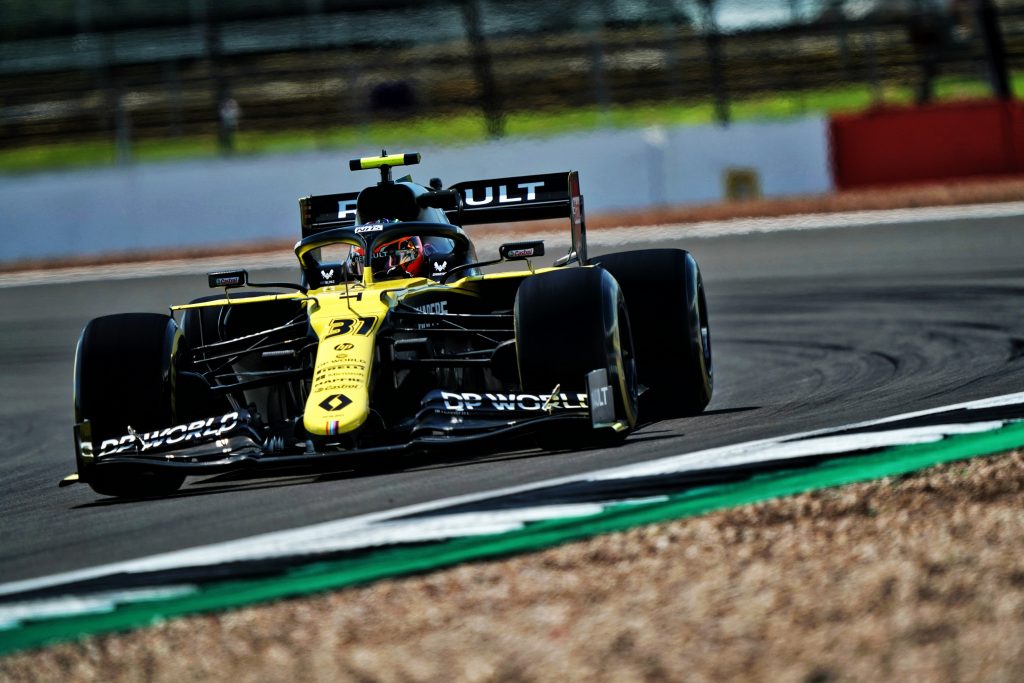 Grille de départ officielle du GP de Grande-Bretagne (Silverstone)