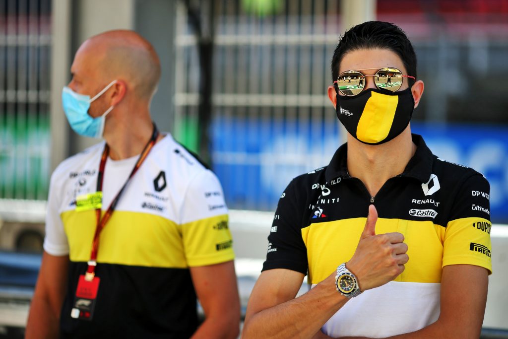 Ocon remercie une nouvelle fois ses mécaniciens après son crash à Barcelone