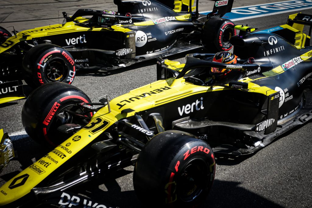 Résultat mitigé pour Renault F1 en qualifications à Monza