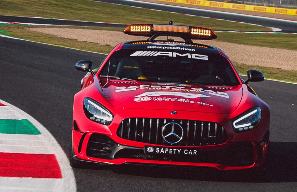 La Safety Car « rouge Ferrari » se dévoile enfin