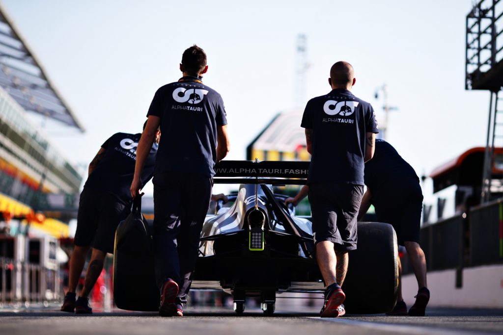 Officiel : L’équipe AlphaTauri à l’amende à Monza