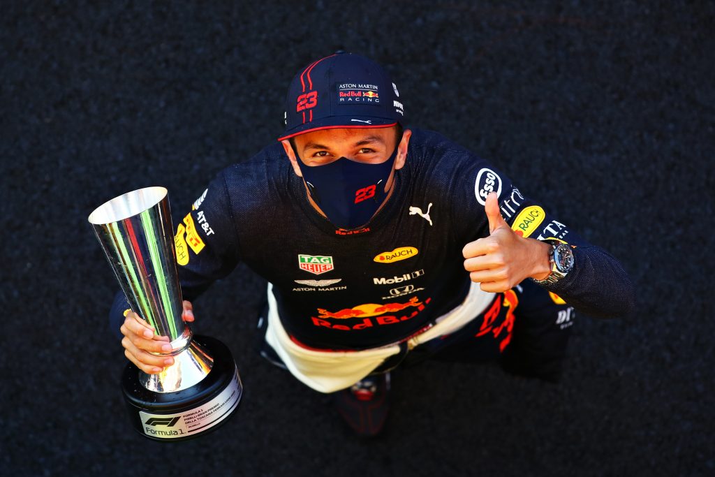 Albon ne se sent pas menacé après la victoire de Gasly à Monza