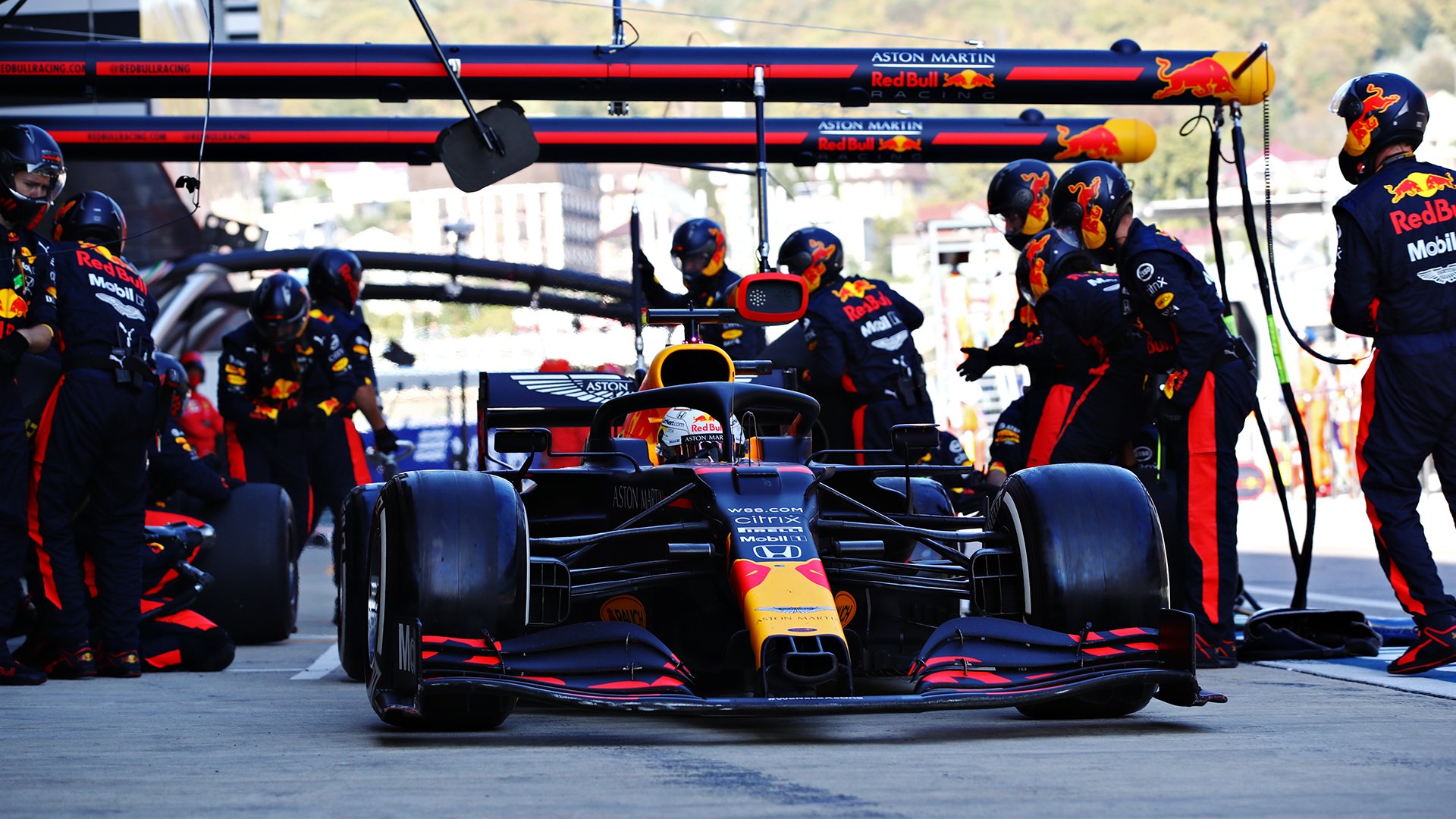 arrêt-stand-red-bull-f1
