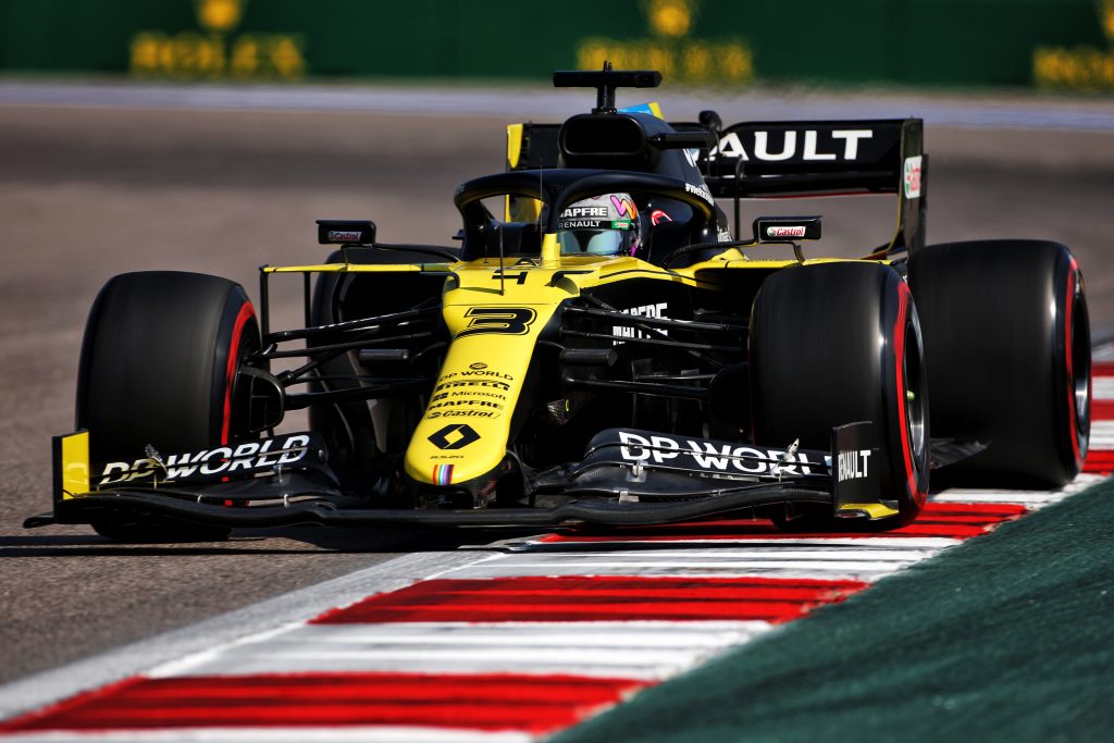 La grille de départ du GP F1 de Russie 2020