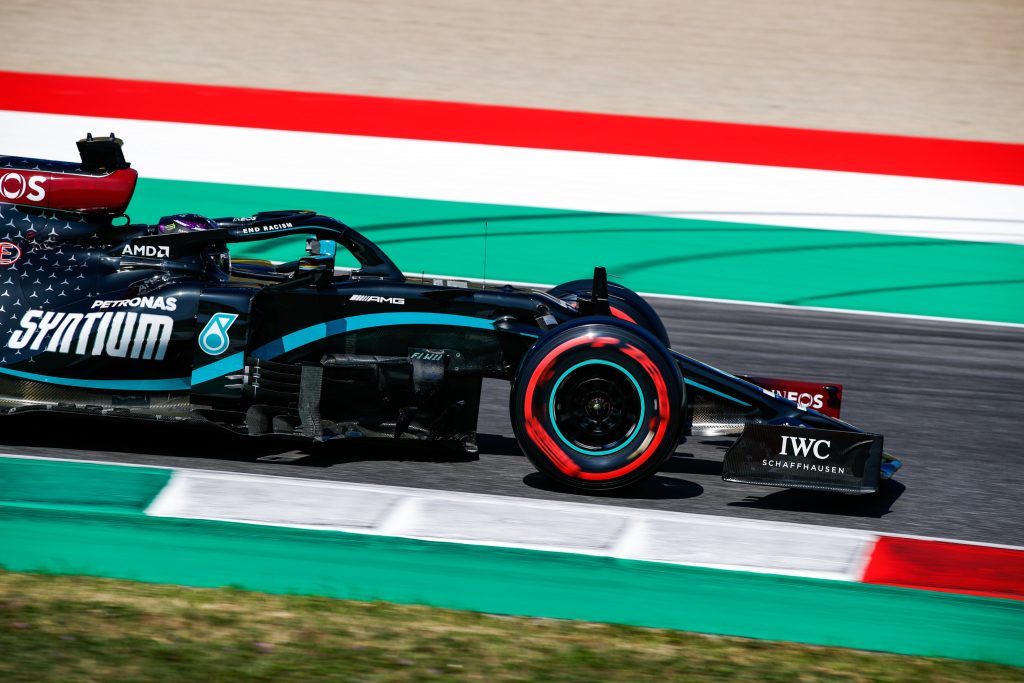 Lewis Hamilton en pole position au GP de Toscane