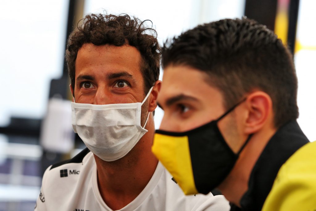 Pour Abiteboul, Ocon doit se fixer des objectifs « réalistes » face à Ricciardo