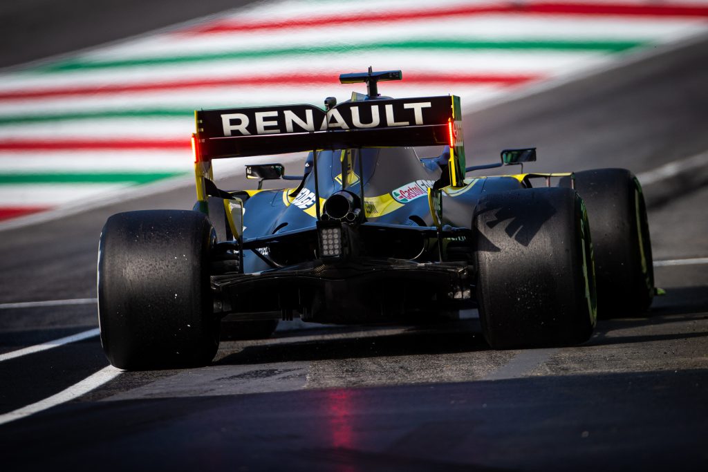 La grille de départ du GP F1 de Toscane (Mugello)