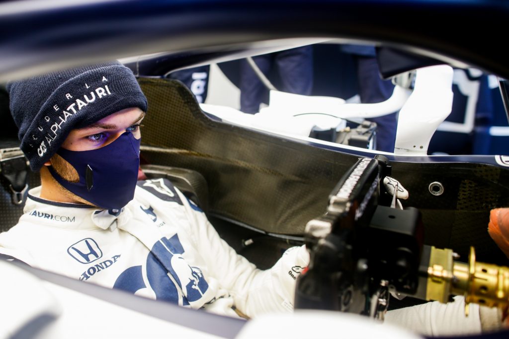 Gasly a passé deux jours dans le simulateur pour préparer Portimao et Imola