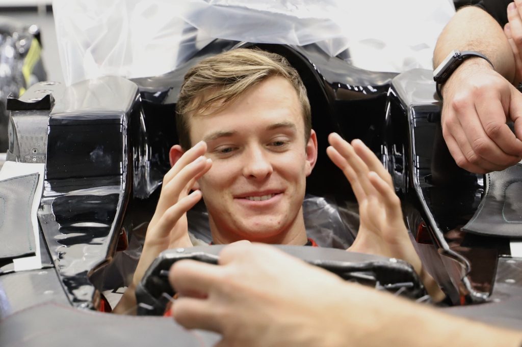 Callum Ilott a moulé son baquet chez Haas F1