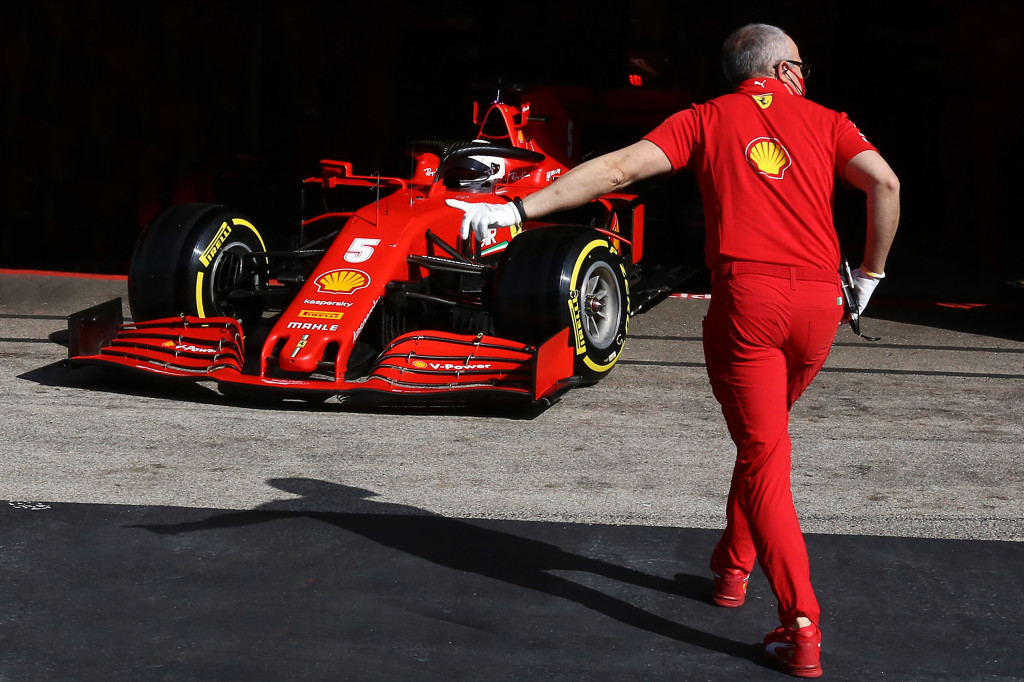 Ferrari : les deux pilotes disposaient des nouveautés à Portimao