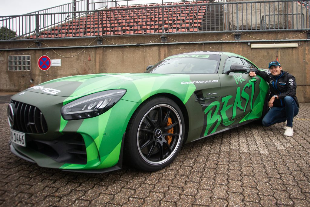 Vidéo : Russell sur la Nordschleife au volant d’une Mercedes-AMG GTR