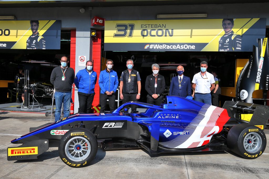 Un premier aperçu de la livrée de la future Alpine-Renault en F1 ?