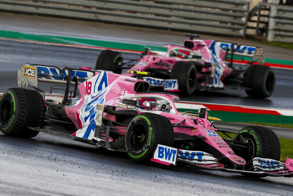 Racing Point a découvert des dommages sur la monoplace de Stroll