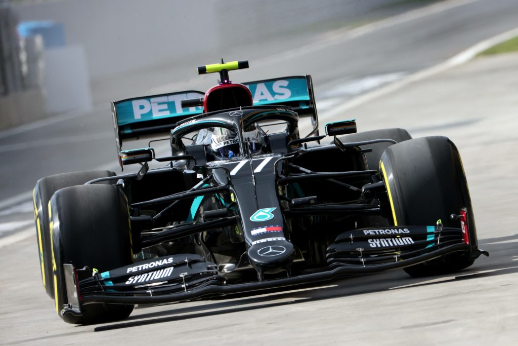 Le « Rallyman » Bottas s’est amusé au volant de sa Mercedes à Istanbul