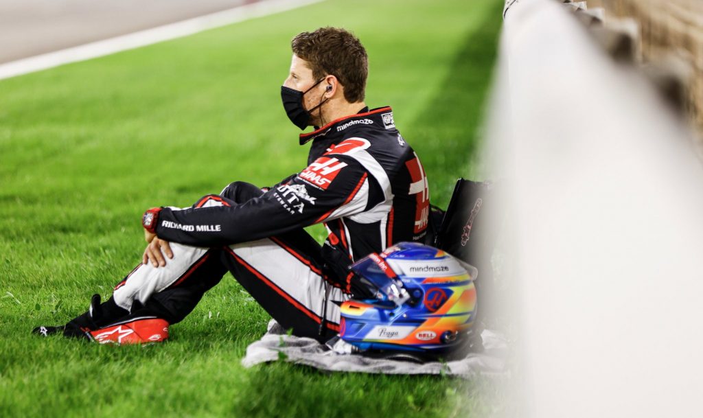 « La mort en face » : Grosjean livre le récit de son terrible accident