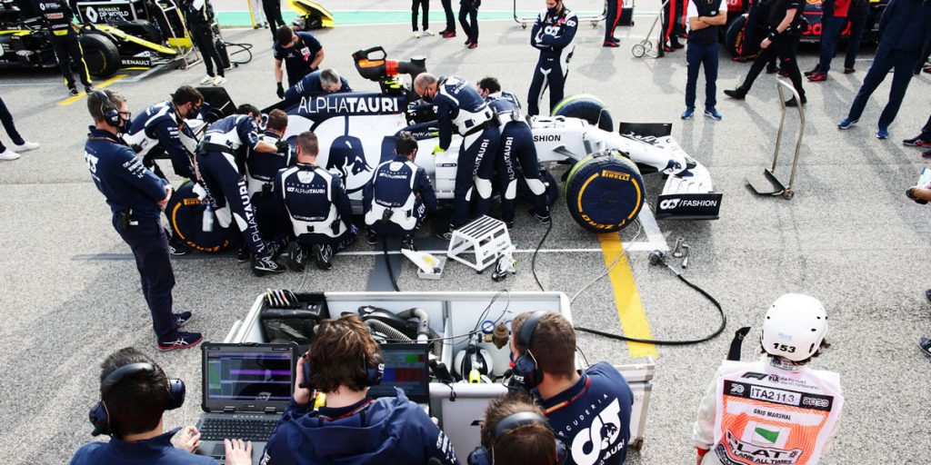 Un problème sur la voiture de Gasly avant le départ de la course