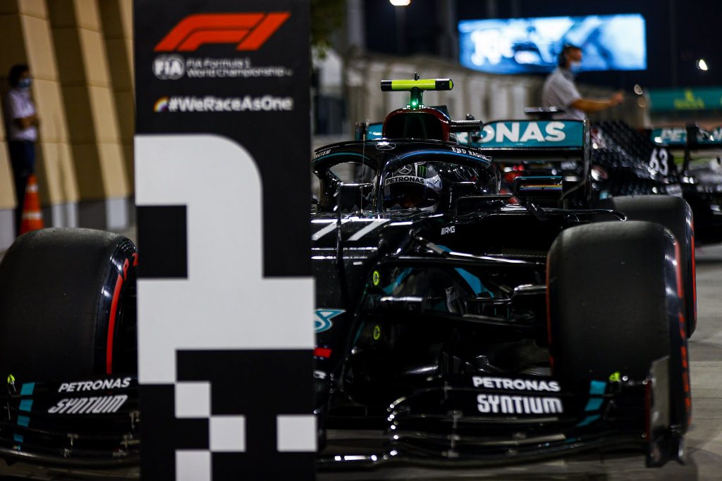 La grille de départ du Grand Prix F1 de Sakhir