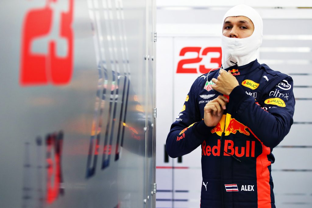 Horner exclut un retour d’Albon chez AlphaTauri en 2021