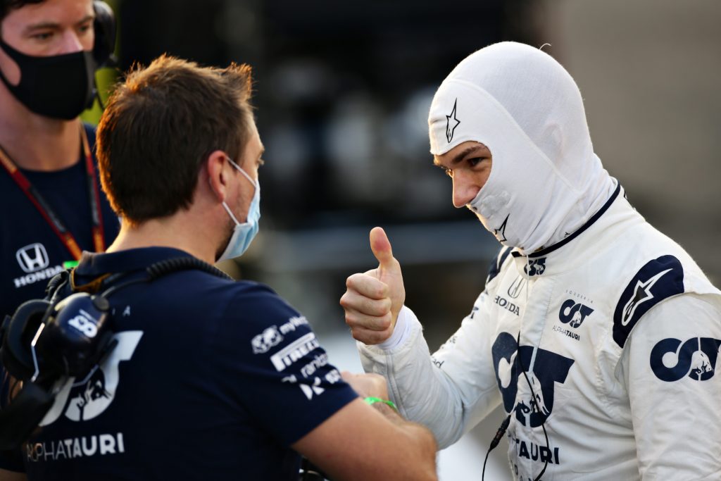 Pierre Gasly très content de sa course et de sa saison 2020