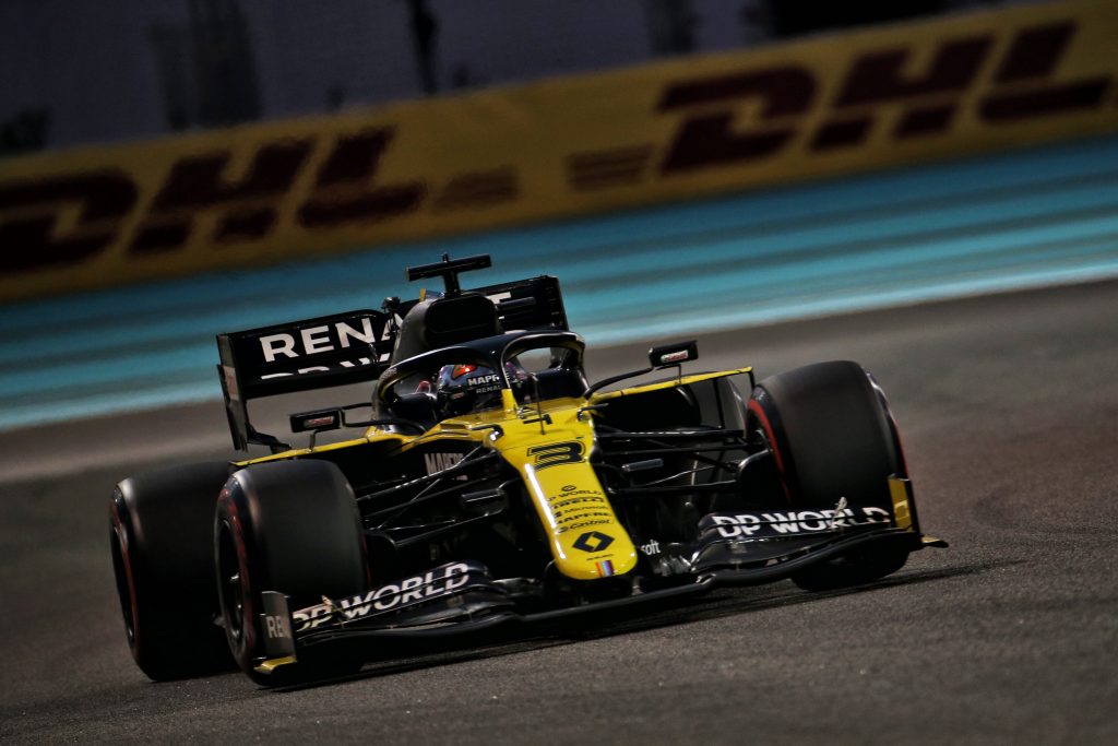 Des Renault pas si mal placées finalement sur la grille à Abou Dhabi