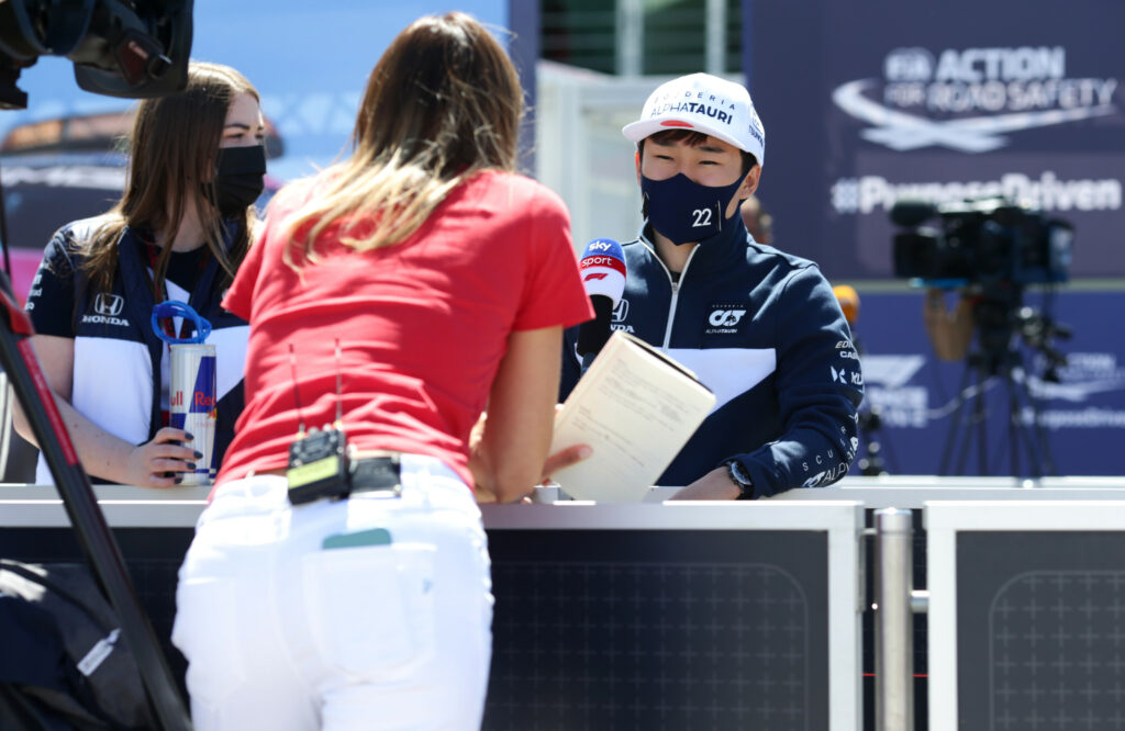 Après son crash d’Imola, Tsunoda va changer d’approche en qualifications