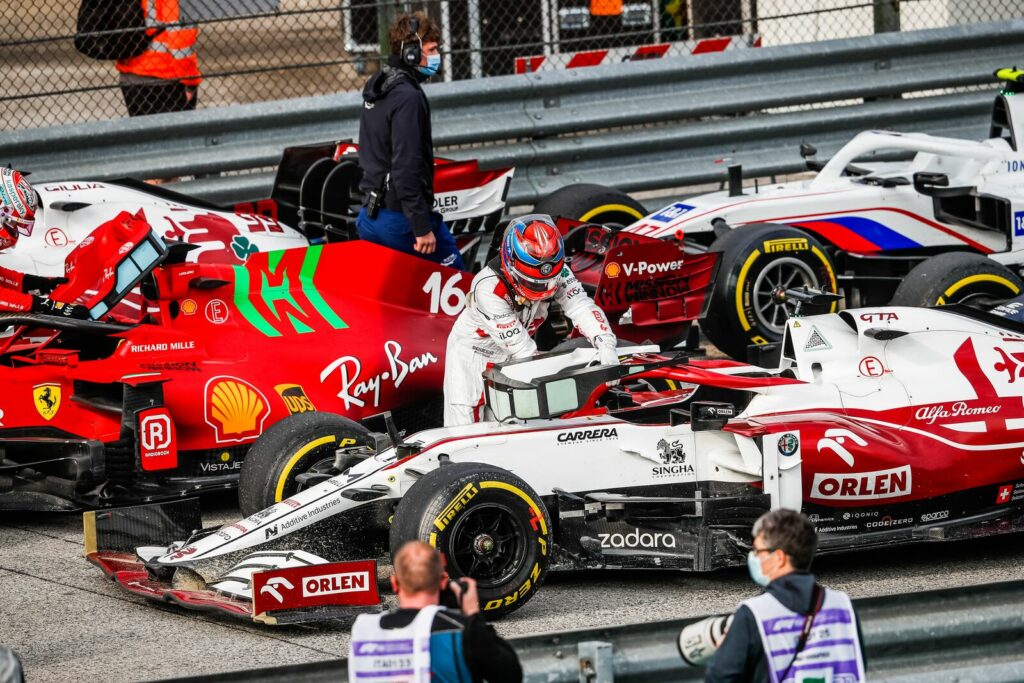 L’Alfa Romeo de Raikkonen inspectée en profondeur par la FIA à Imola