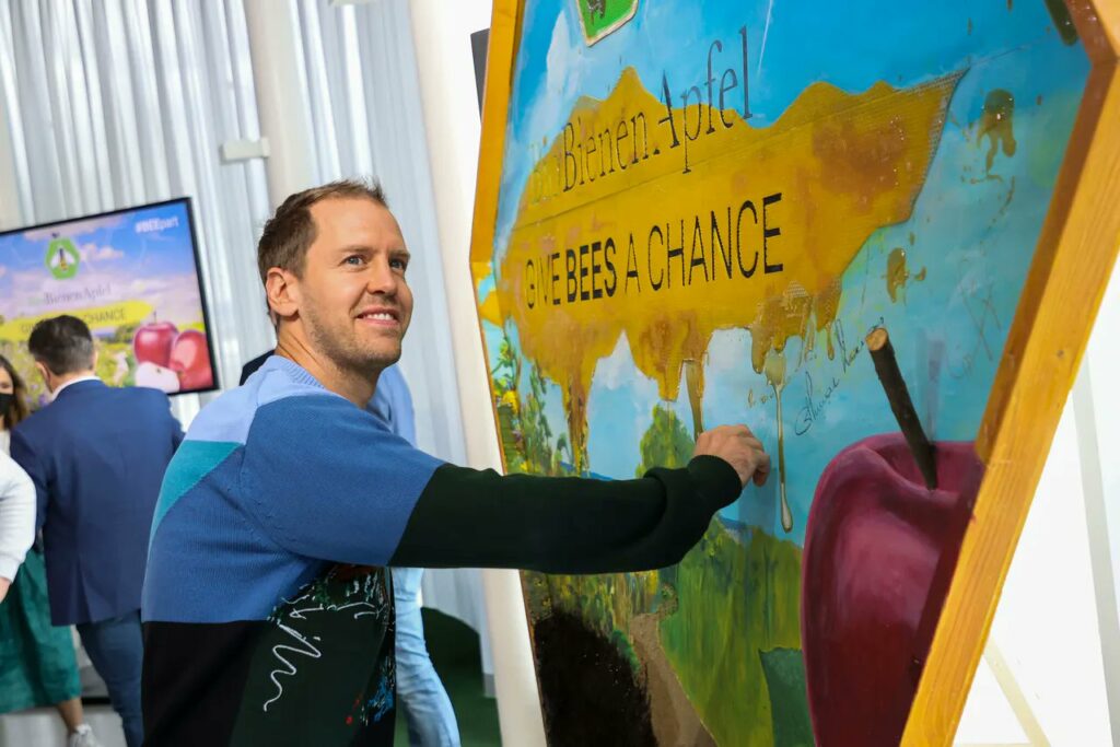Sebastian Vettel a fait un stage dans une ferme biologique en 2020