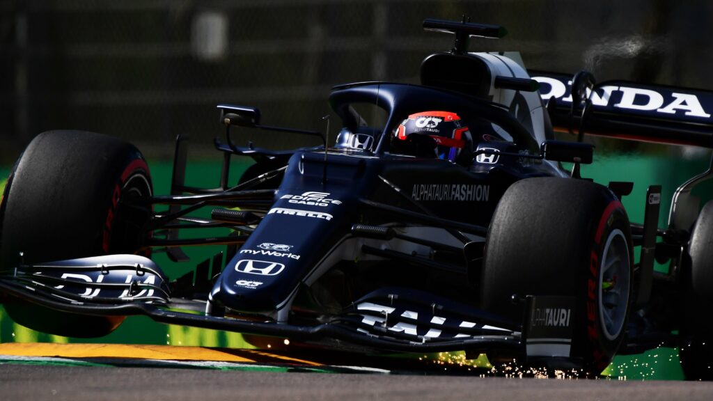 De nombreux éléments changés sur l’AlphaTauri de Tsunoda