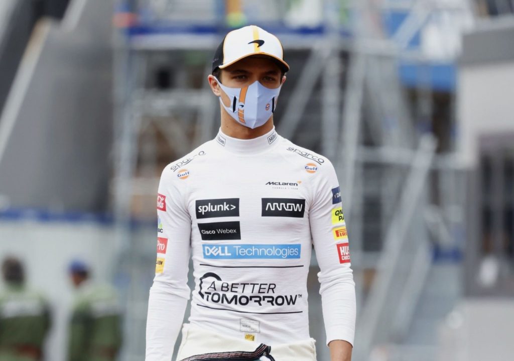 Norris obligé de s’expliquer après un geste mal interprétè par des internautes