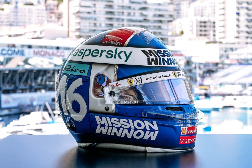 De nombreux pilotes avec un nouveau casque à Monaco ce week-end