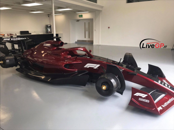 Les premières images d’une F1 de la saison 2022