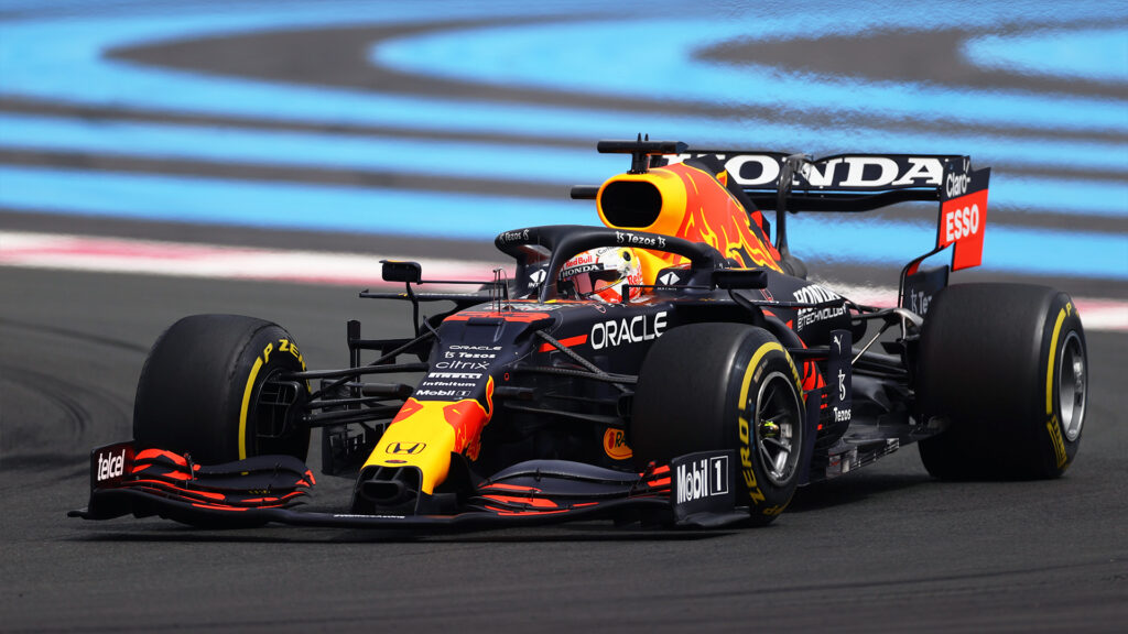 Max Verstappen en patron au Grand Prix de France