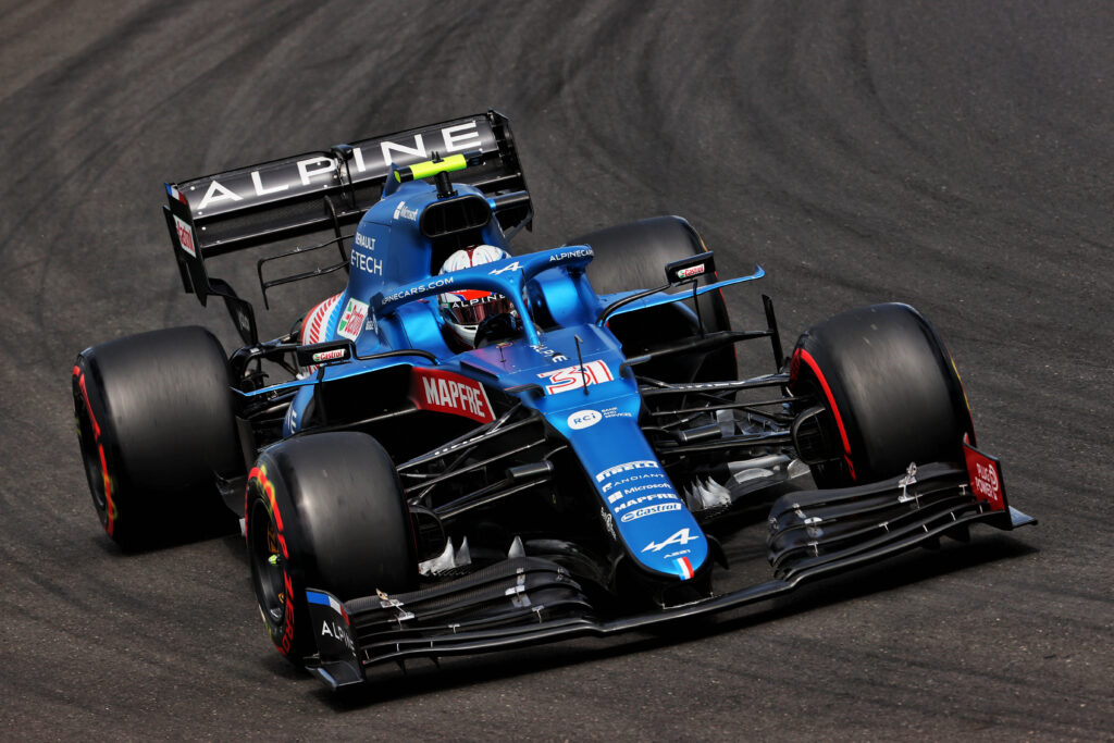 Les deux Alpine dans le top dix sur la grille à Budapest