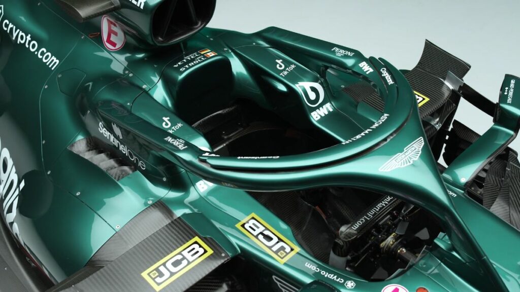 Le logo TikTok s’invite sur la carrosserie de l’Aston Martin en F1