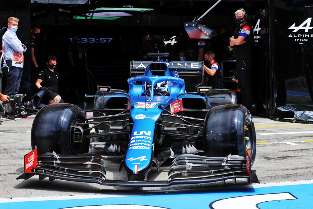 Un vendredi productif pour Alpine F1 en Autriche