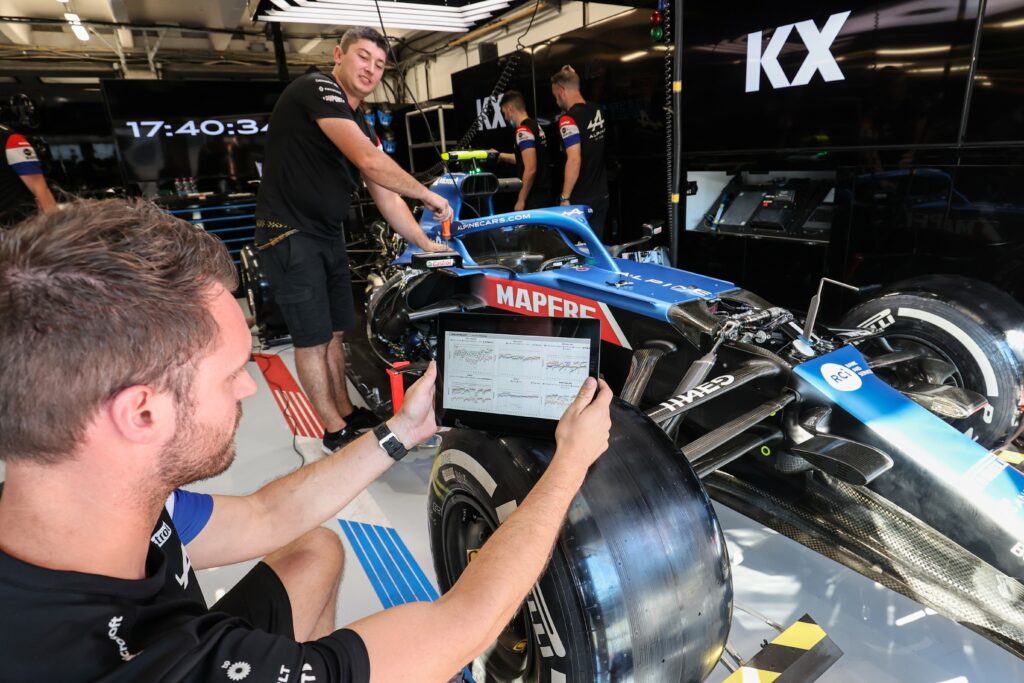 Alpine F1 signe un partenariat avec la société KX