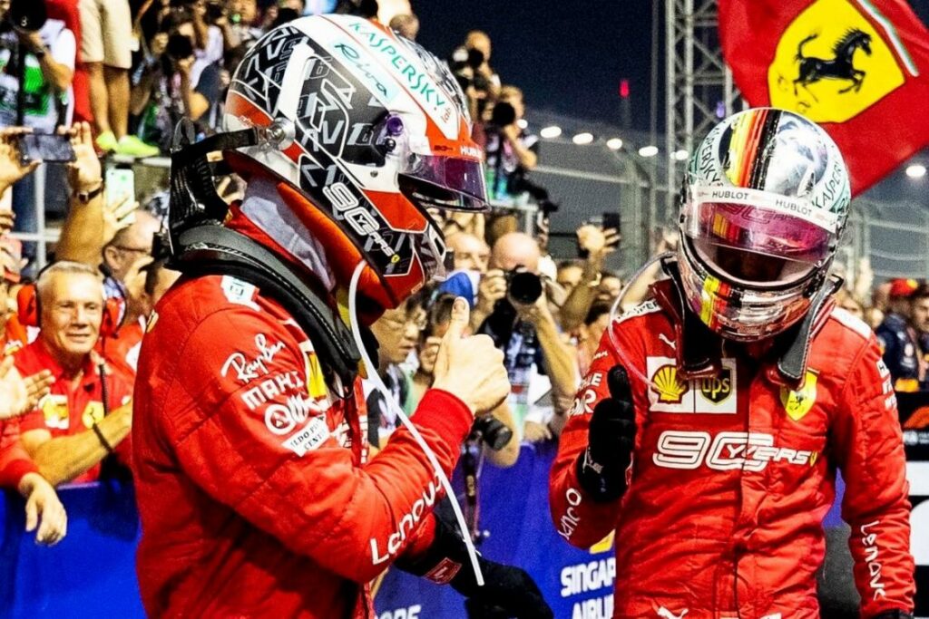 Leclerc considérait Vettel comme « un grand frère » chez Ferrari