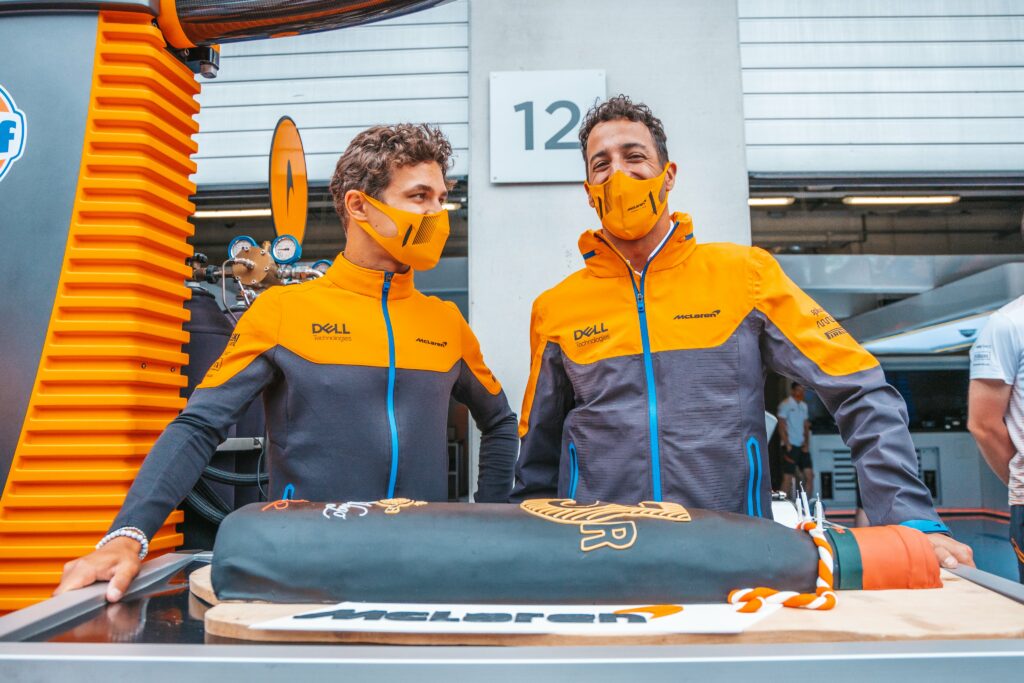 Norris admet que sa relation avec Ricciardo n’est pas la même qu’avec Sainz