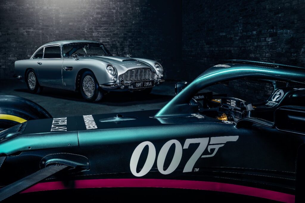 Aston Martin aux couleurs de James Bond ce week-end à Monza