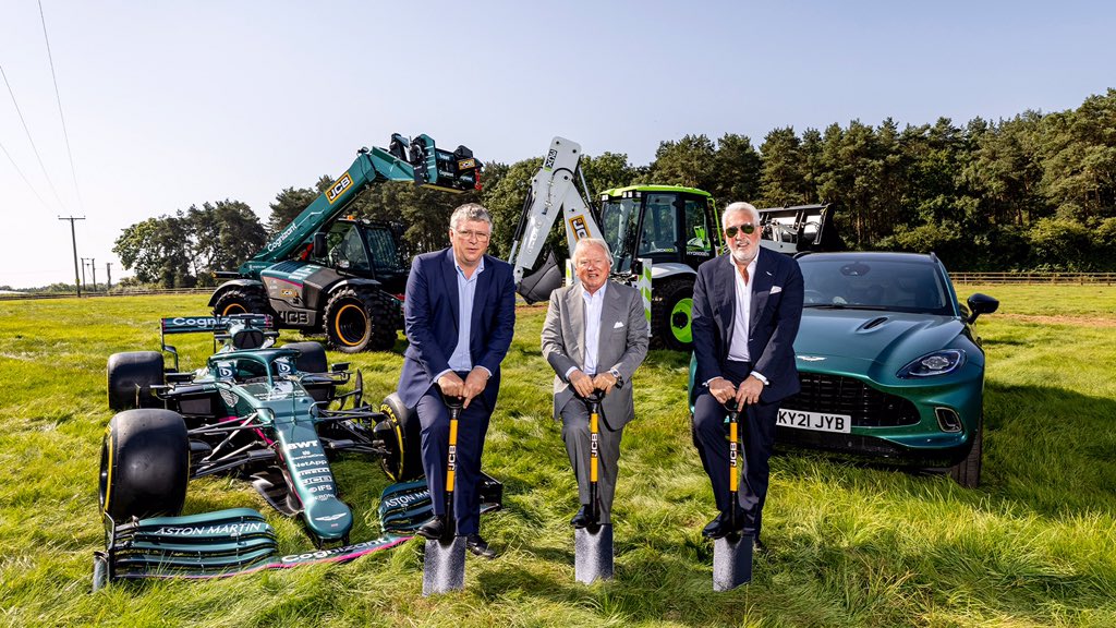 La construction de la nouvelle usine Aston Martin a débuté