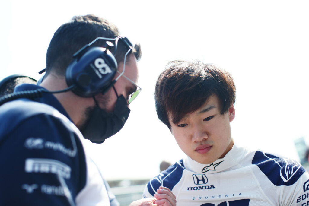 Tsunoda privé de roulage en course depuis le GP de Hongrie