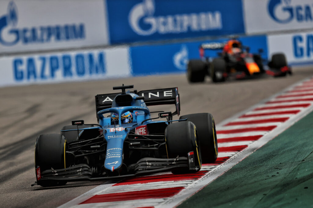 Pour Alonso, Alpine F1 « méritait plus » au GP de Russie
