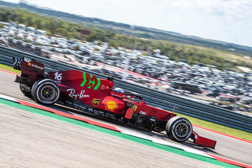 Leclerc surpris par le rythme de sa Ferrari à Austin