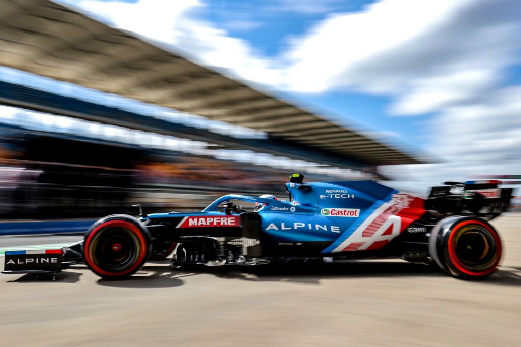 Un problème lié à la boîte de vitesses sur l’Alpine d’Ocon