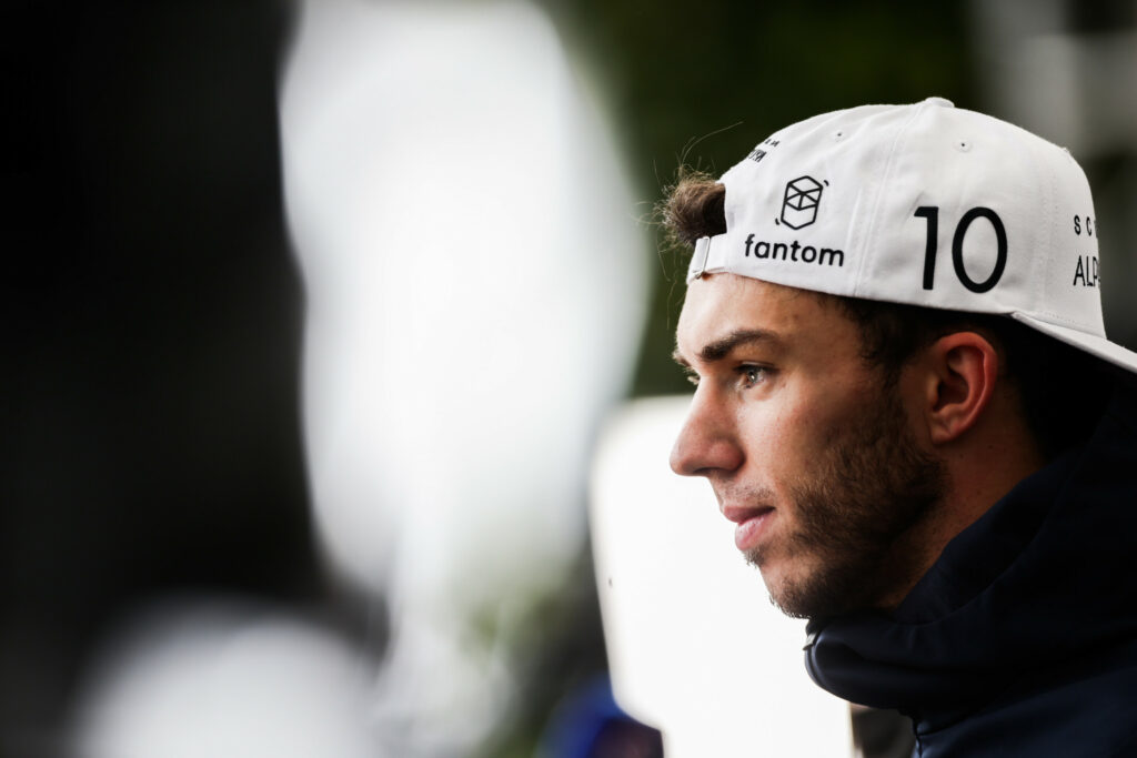 P4 sur la grille de départ, Gasly vise les gros points en course