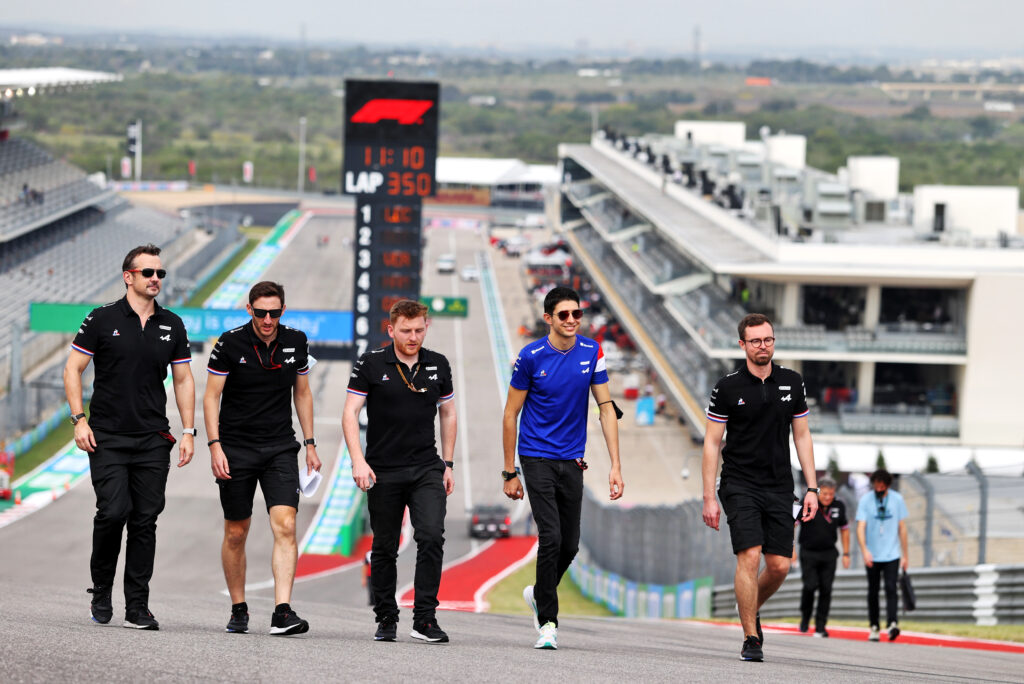 Ocon retrouve le circuit d’Austin pour la première fois depuis 2018